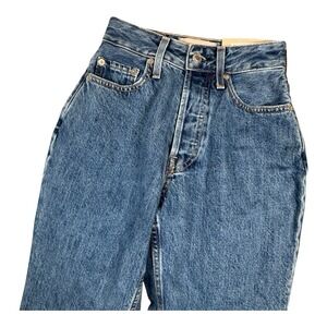 NWT Everlane The Curvy '90s Cheeky‎ Jean High Waist Straight Leg Size 23 Regular